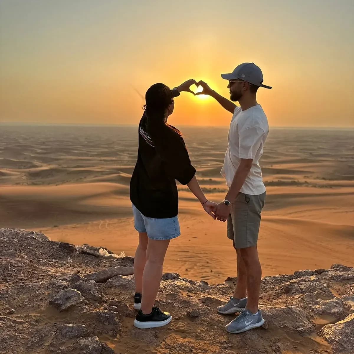 Dune buggy adventure across the golden Dubai desert dunes — King of Desert