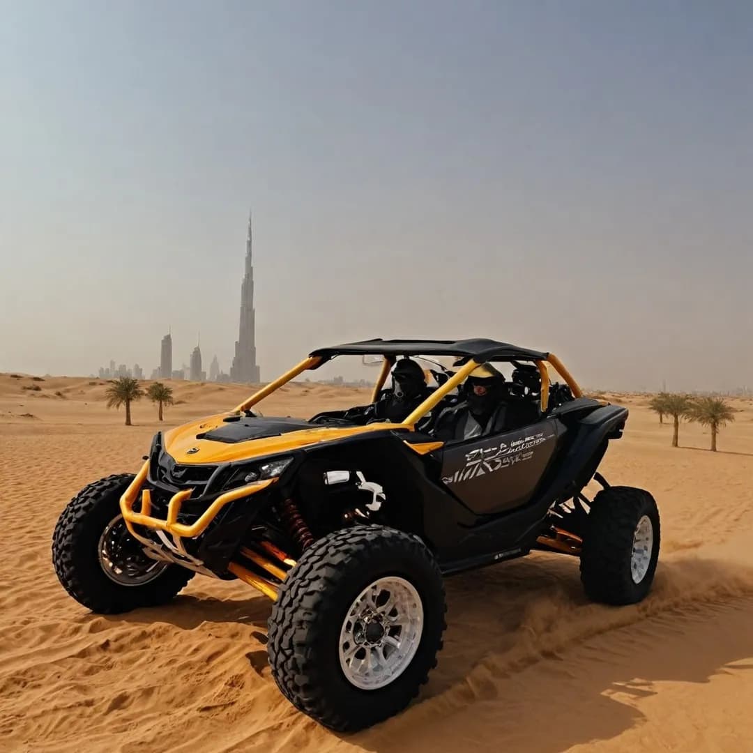 Family desert safari with King of Desert in Dubai — King of Desert