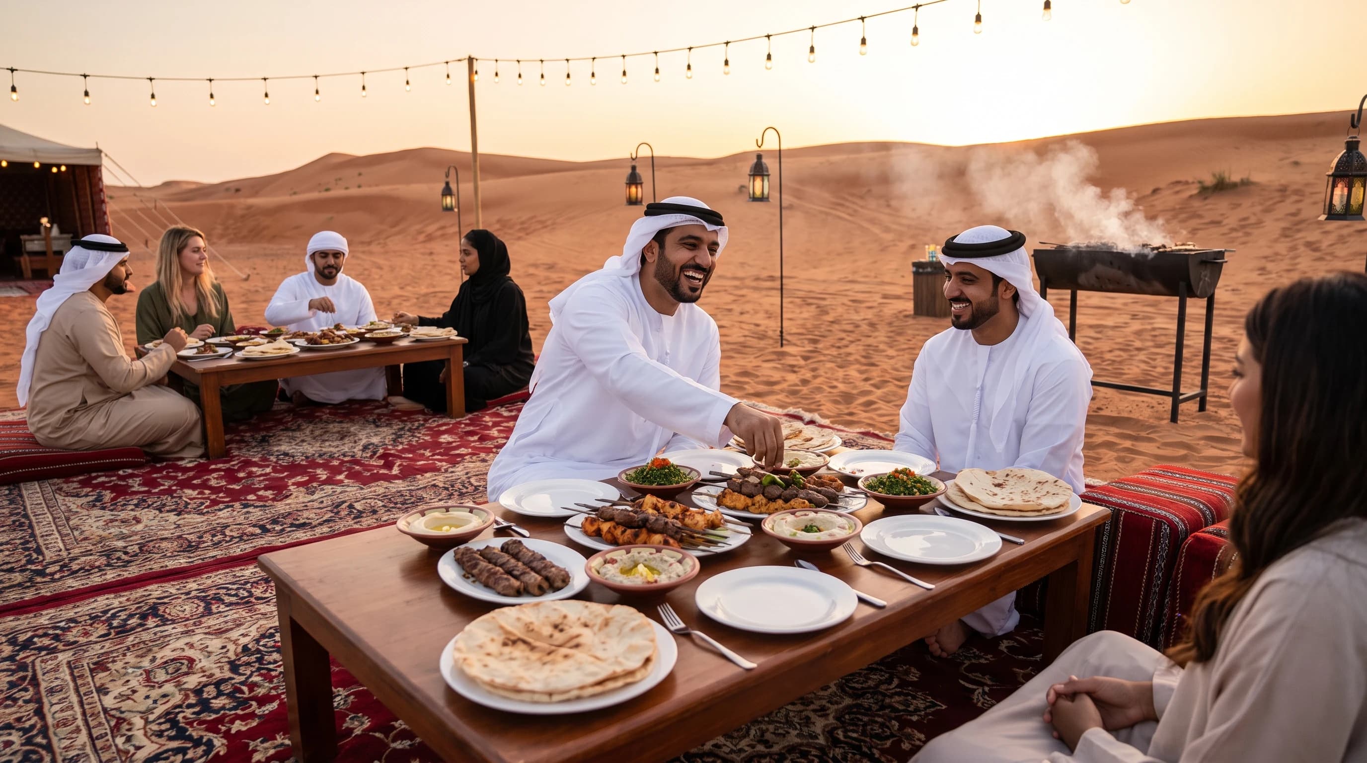 Desert BBQ Dinner